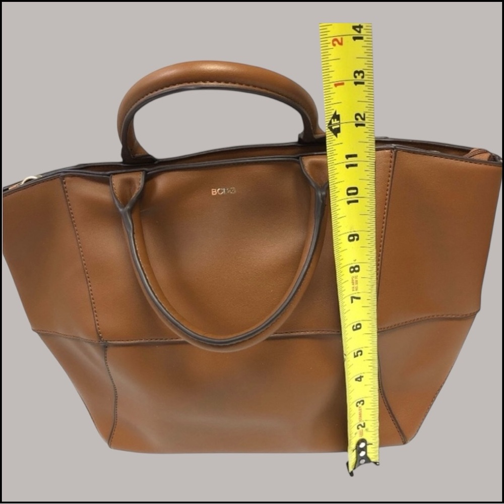 BCBGeneration Tan Leather Tote - Picture 11 of 12